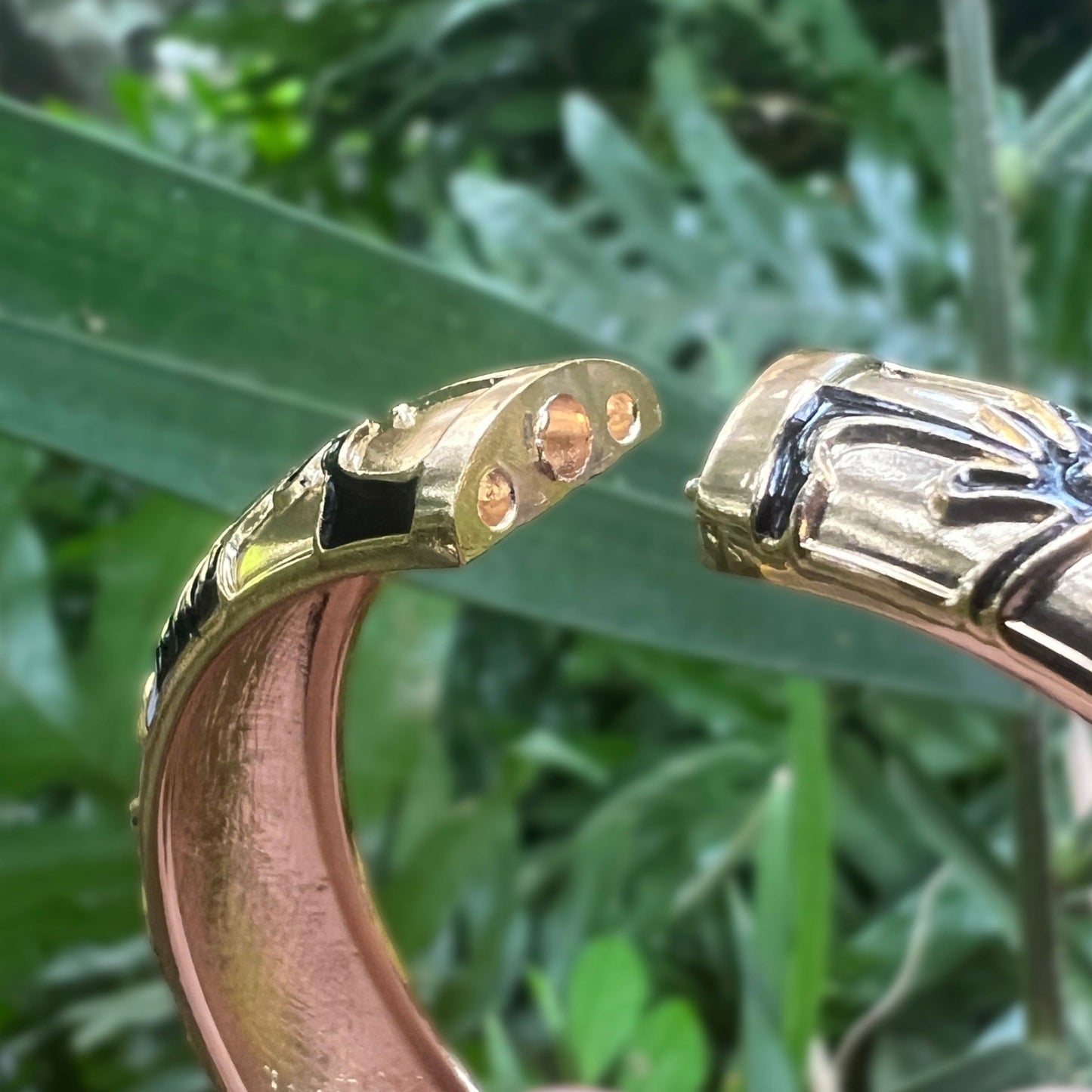 NEW! Puanani Hibiscus Flower Bangle Set of 2